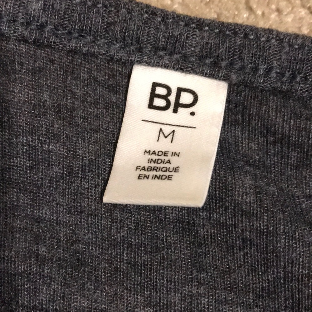 BP Ribbed Faux Wrap Top - Picture 3 of 3